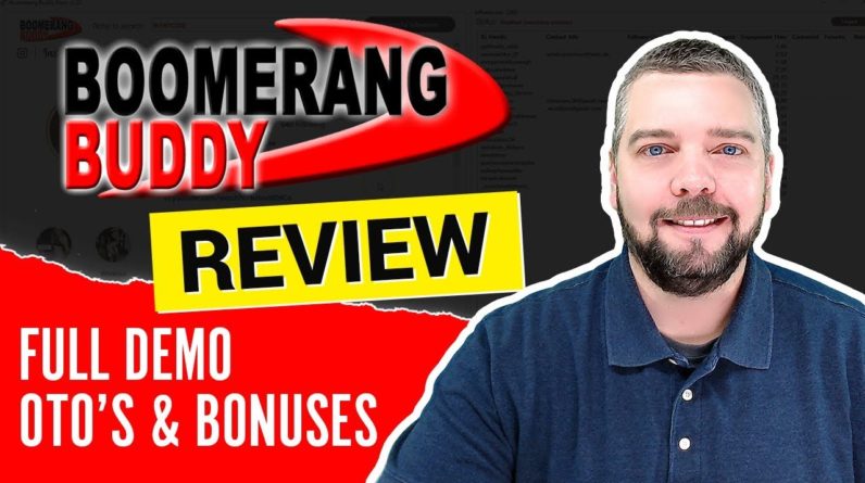 Boomerang Buddy Review With Demo and Bonuses