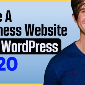 How to Make A Business Website Using WordPress & Elementor Page Builder & Astra Starter Sites 2020