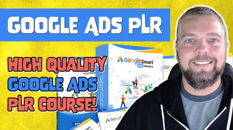 Google Ads PLR Course: High Quality Google Ads PLR