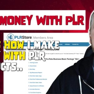 How To Make Money With PLR Products: High Quality PLR