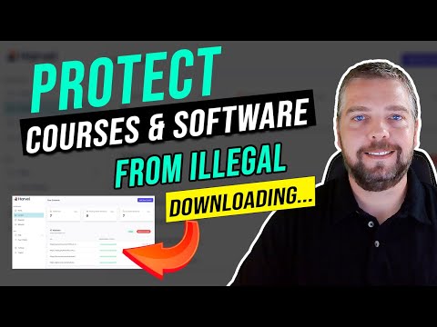 How To Protect Digital Courses & Software From Illegal Downloads | Copyright Protection [PROOF]