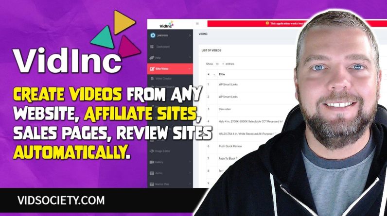 VidInc Review: Automated Video Creation Tool