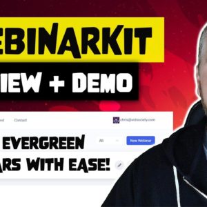 WebinarKit Review + Demo & Bonuses: Online Webinar Software