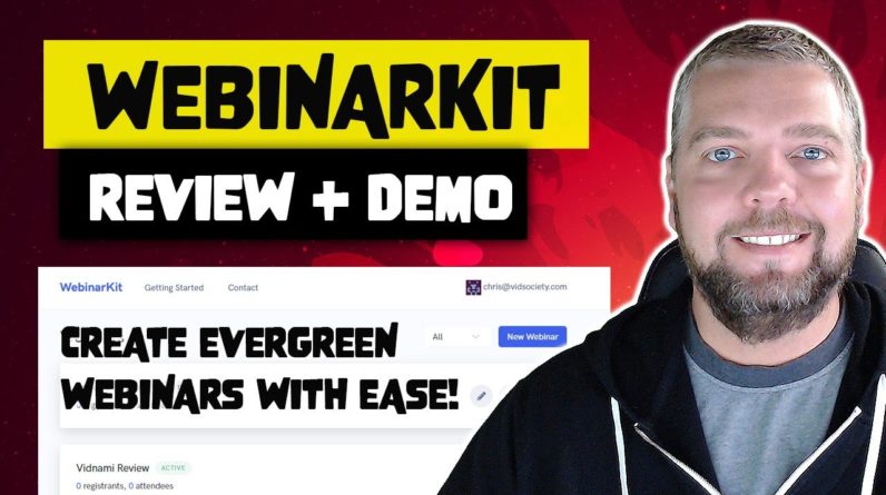 WebinarKit Review + Demo & Bonuses: Online Webinar Software