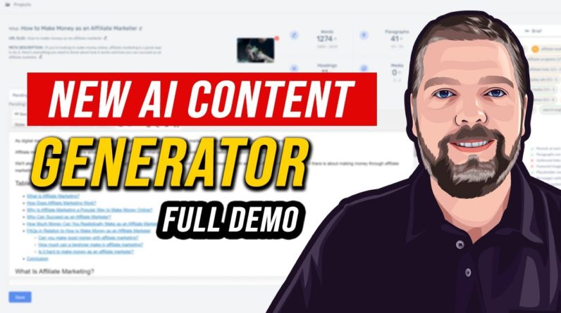 Content At Scale AI Review & Demo | Advanced AI Article Writer & Generator