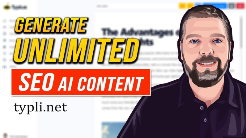 AI Content Generator | Create UNLIMITED SEO AI Articles With Typli AI Content Writer