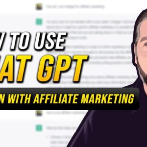 ChatGPT: The Secret to Making Money with Affiliate Marketing