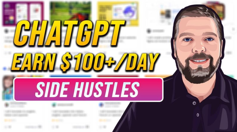 How To Make Money With ChatGPT | Earn $100+/Day Side Hustles