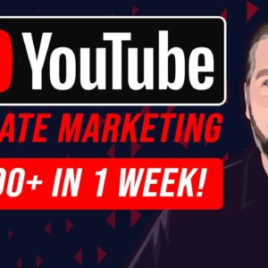 Affiliate Marketing on YouTube: Proof + Income