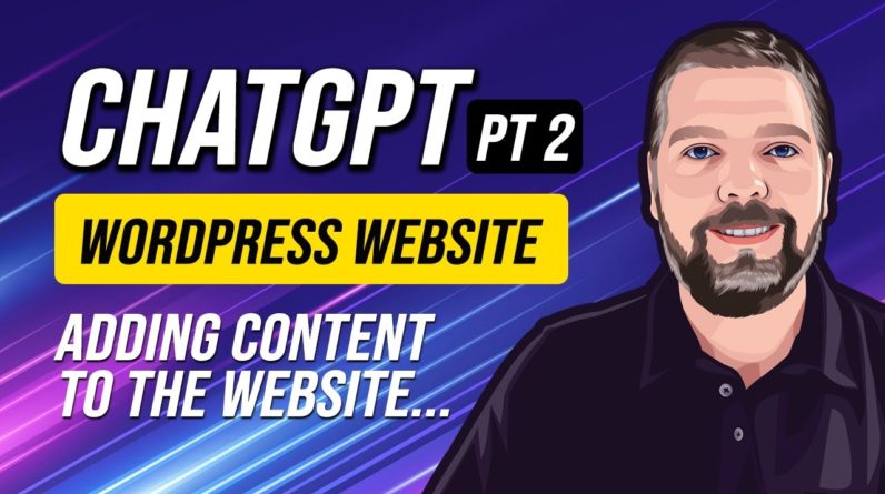 How To Use ChatGPT For a WordPress Website | Long-Form SEO Content