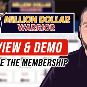 Million Dollar Warrior Review | Warrior Plus Tutorials For Affiliates & Vendors