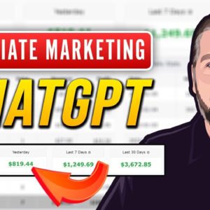 Use ChatGPT To Make Money Affiliate Marketing  In 2023 | Automated Product Reviews