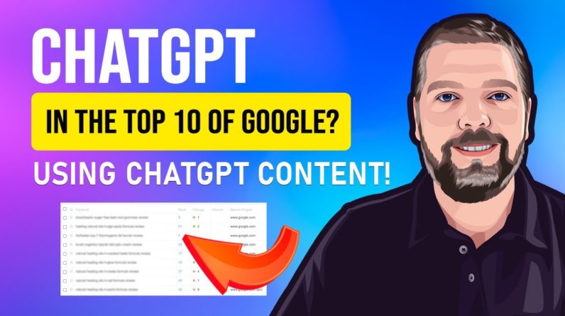 SHOCKER! My Website Just Hit the TOP 10 Rankings For ChatGPT Content