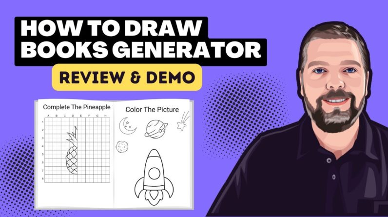 How To Draw Books Generator Review and Demo