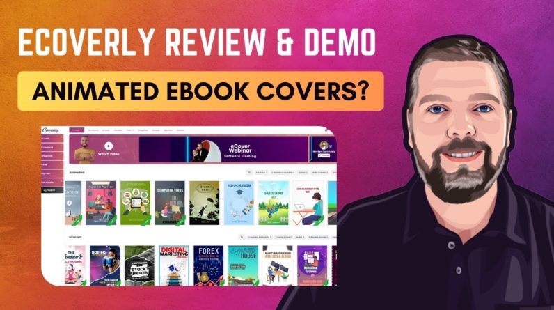 eCoverly Review & Demo: Animated E-book Cover Generator